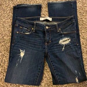 Abercrombie boot cut jeans